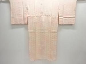 麻の葉模様織出し長襦袢（刺繍衿付）